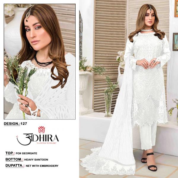 Ahdhira 127 & 128 Georgette Pakistani Suits Collection